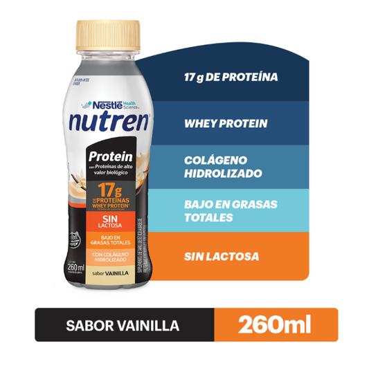 Nutren Protein RTD 260ml Sabor Vainilla