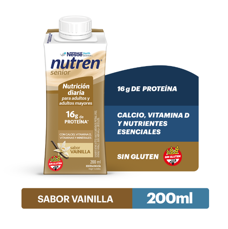 Suplemento nutricional Nutren® Senior RTD Vainilla - Botellita x 200 ml