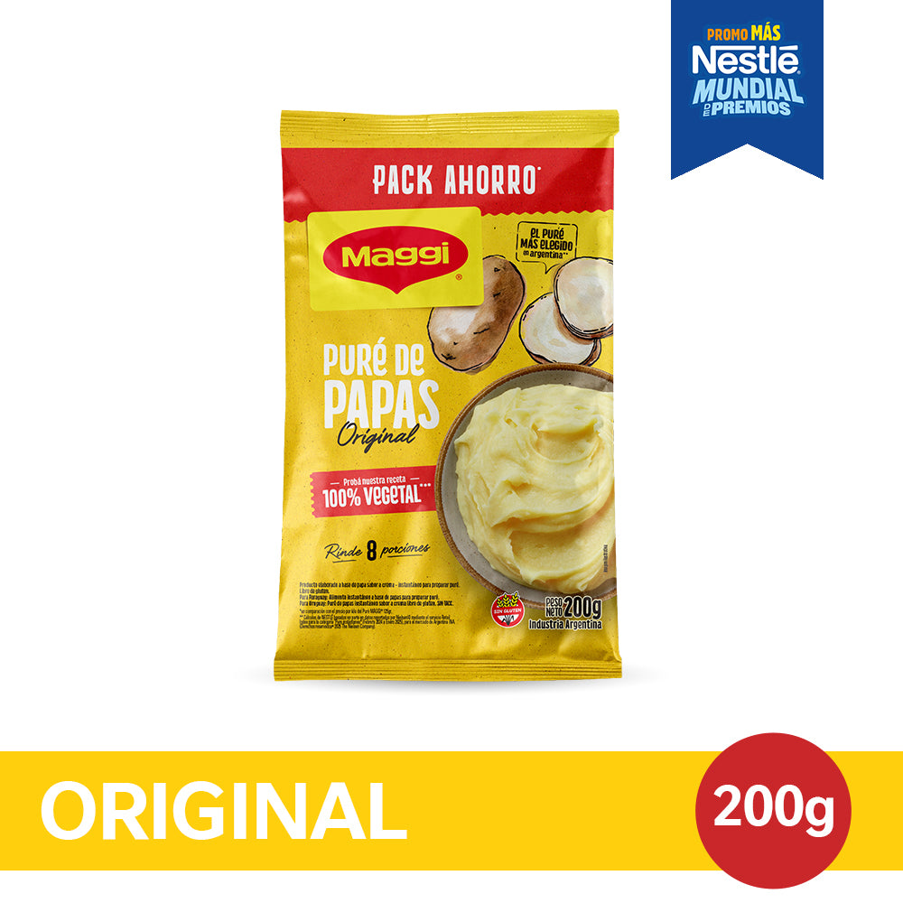 Puré de Papas MAGGI® Cremoso - Flowpack x 200gr