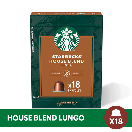 STARBUCKS® Nespresso® House Blend x 18u.