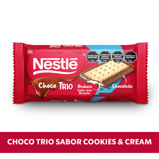 ChocoTrio Cookies & Cream 90gr