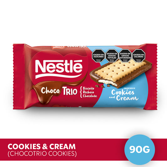 ChocoTrio Cookies & Cream 90gr