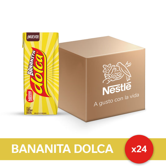 Bananita Dolca® Lista para Tomar - 24 unidades x 185ml.