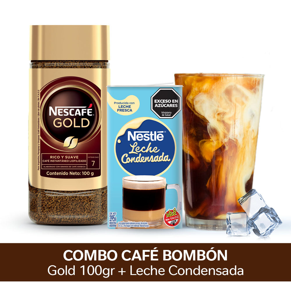 ¡Combo Bombón! NESCAFÉ Gold 100g + Leche Condensada Nestlé