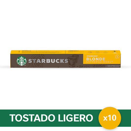 Cápsulas de Café STARBUCKS®  Nespresso® Blonde Espresso x 10 Cápsulas