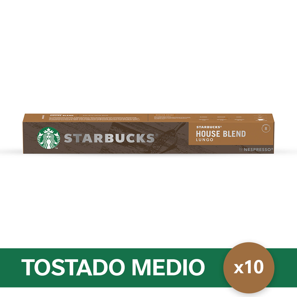 Cápsulas de Café STARBUCKS® Nespresso® House Blend x 10 Cápsulas