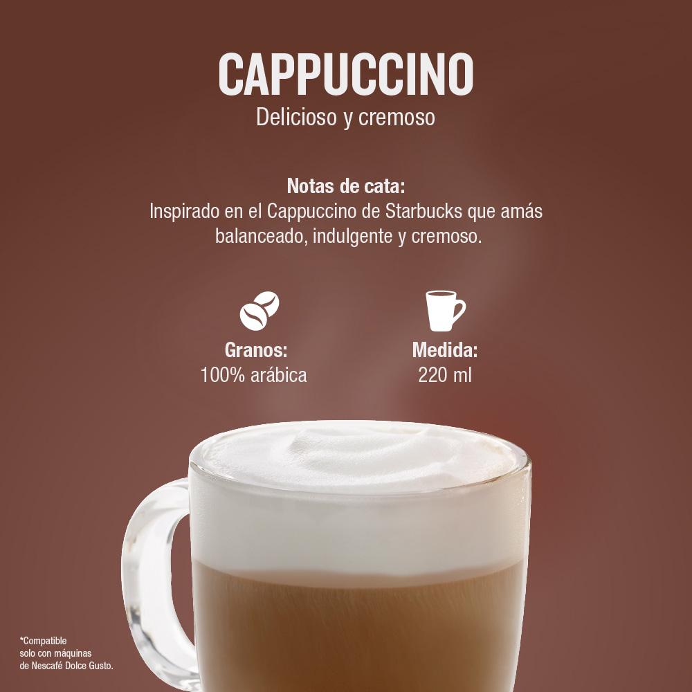 Cápsulas de Café STARBUCKS® By Dolce Gusto® Cappuccino x 12 Cápsulas