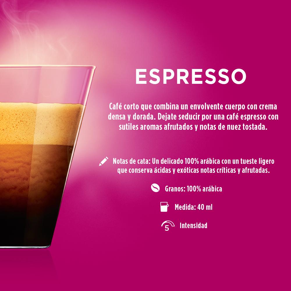 Cápsulas de Café NESCAFÉ® Dolce Gusto® Espresso - x 16 Cápsulas