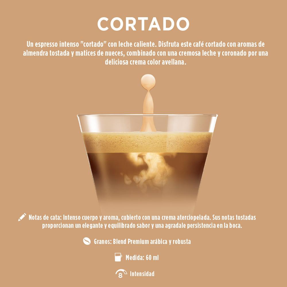 Capsulas de Cafe Dolce Gusto Cortado Shop Nestle