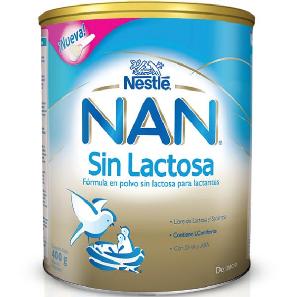 NAN® Leche Infantil en Polvo Sin Lactosa - Lata x 400gr